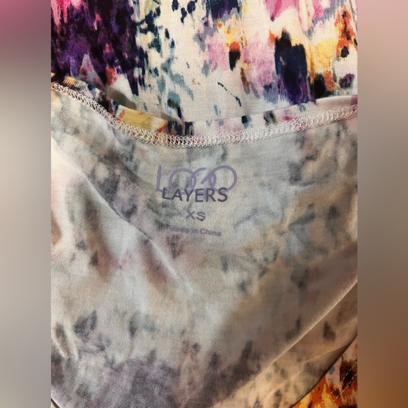 NWOT LOGO any Lori Goldstein Tank Top w/ Asymmetrical Hem in pristine condition! - Picture 4 of 6